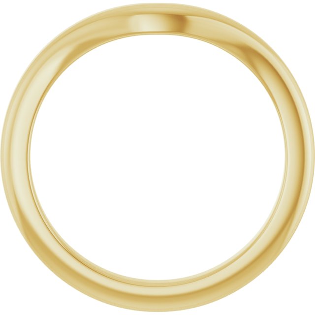 Matching Band for Oval Engagement Ring