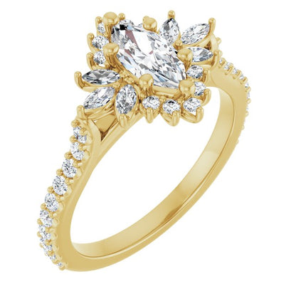 1/3 CTW Natural Diamond Matching Band, 2 mm