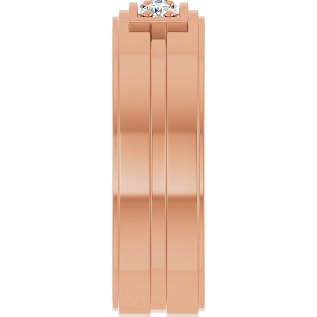1/3 CTW Natural Diamond Three-Stone Band