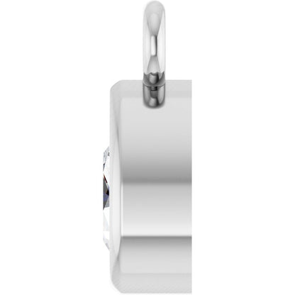 1/10 CT Lab-Grown Diamond Dangle, 3.61 mm x 7.14 mm