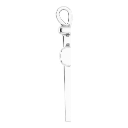 28x14.71 mm Nail Cross Pendant
