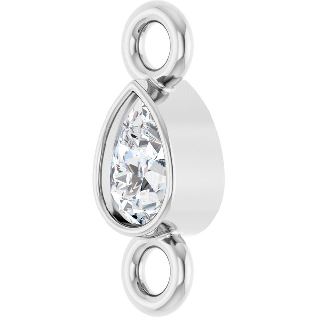 .05 CT Natural Diamond Link, 2.5 mm x 7.5