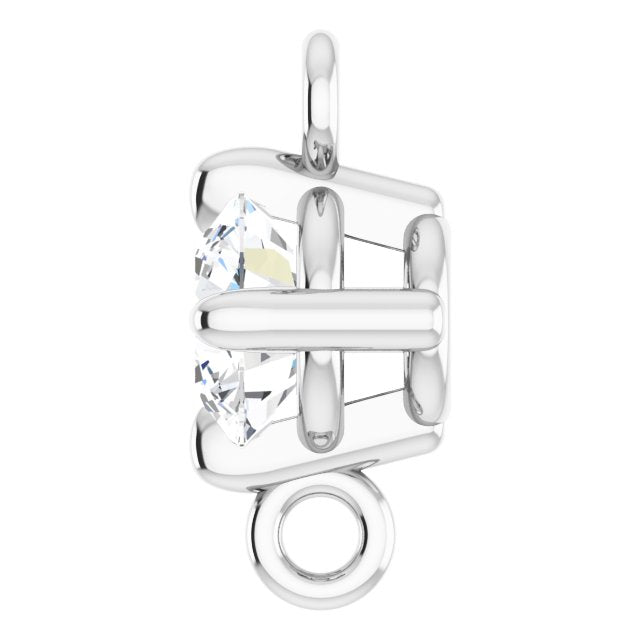 1/6 CT Lab-Grown Diamond Link, 4.6 mm x 7.7 mm