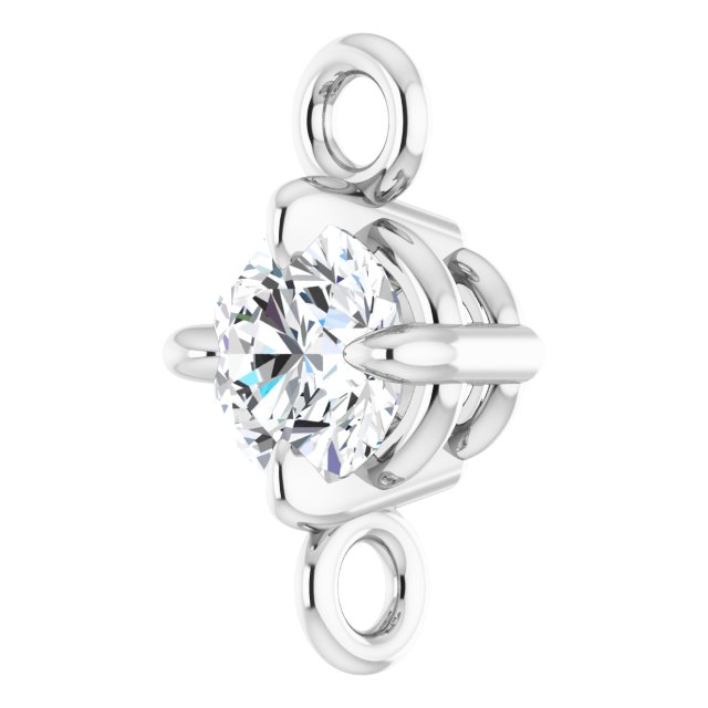 1/10 CT Lab-Grown Diamond Link, 4 mm x 7.2 mm