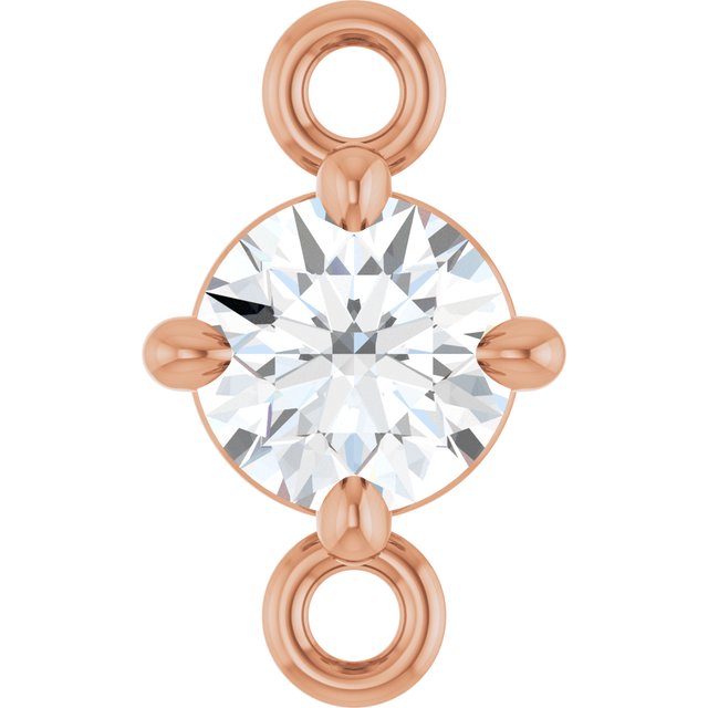 1/6 CT Lab-Grown Diamond Link, 4.6 mm x 7.7