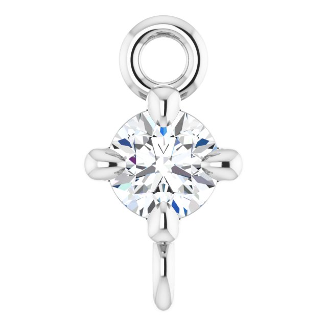 .06 CT Lab-Grown Diamond Link, 3.57 mm x 6.6 mm