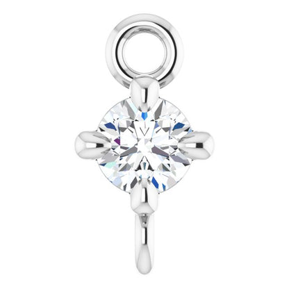 .06 CT Lab-Grown Diamond Link, 3.57 mm x 6.6 mm