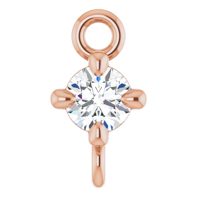 .06 CT Lab-Grown Diamond Link, 3.57 mm x 6.6 mm