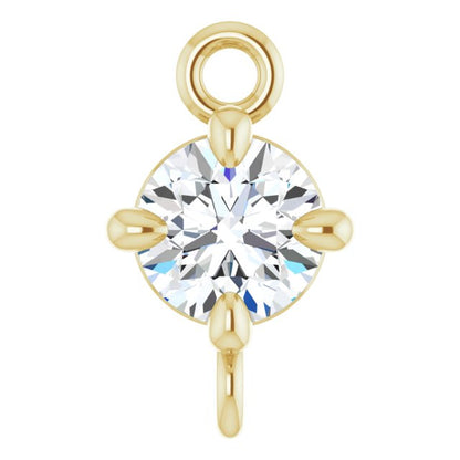 1/6 CT Lab-Grown Diamond Link, 4.6 mm x 7.7 mm