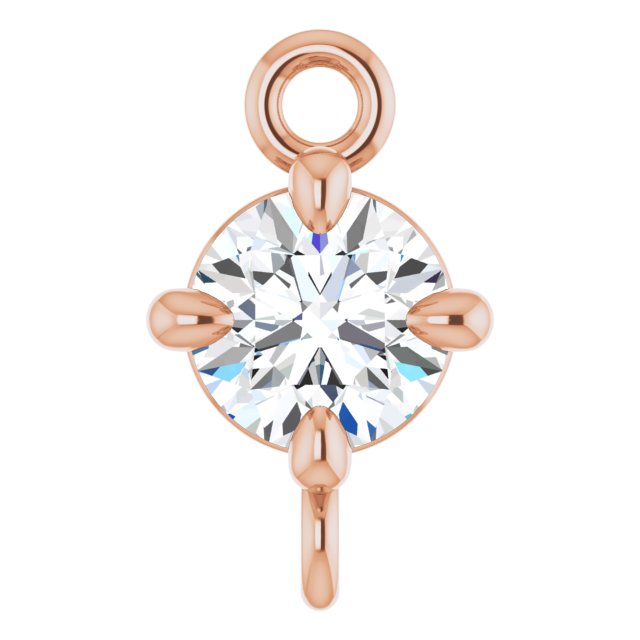 1/6 CT Lab-Grown Diamond Link, 4.6 mm x 7.7 mm