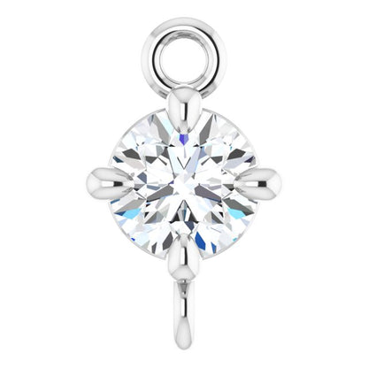 1/6 CT Lab-Grown Diamond Link, 4.6 mm x 7.7 mm