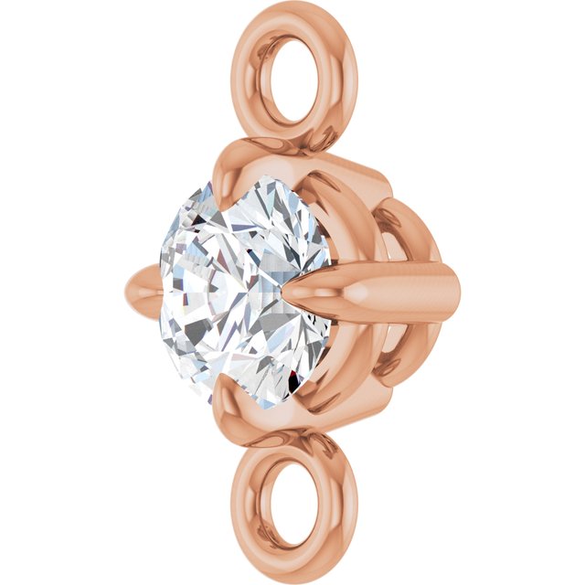 1/10 CT Lab-Grown Diamond Link, 4.15 mm x 7.26
