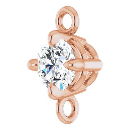1/6 CT Lab-Grown Diamond Link, 4.6 mm x 7.7 mm