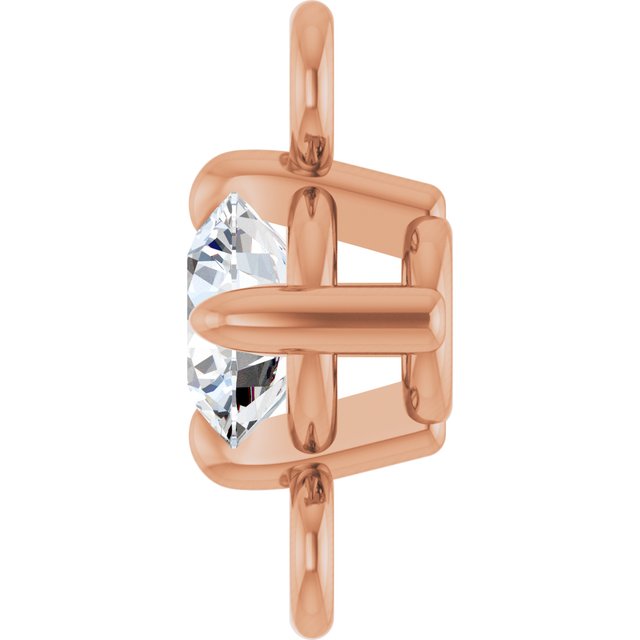1/10 CT Lab-Grown Diamond Link, 4.15 mm x 7.26