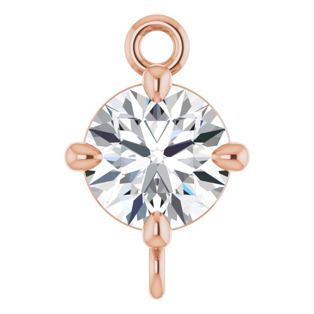 3/8 CT Lab-Grown Diamond Link, 5.6 mm x 8.7 mm