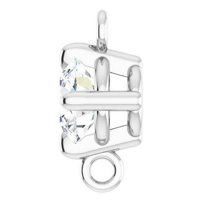 1/4 CT Lab-Grown Diamond Link, 5.2 mm x 8.2 mm