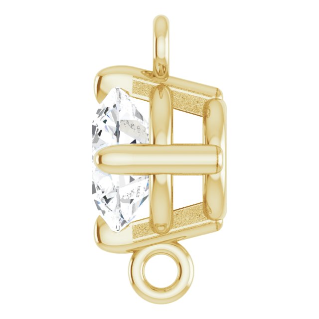3/8 CT Lab-Grown Diamond Link, 5.6 mm x 8.7 mm