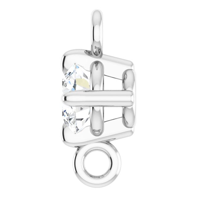 1/10 CT Lab-Grown Diamond Link, 4 mm x 7.2 mm