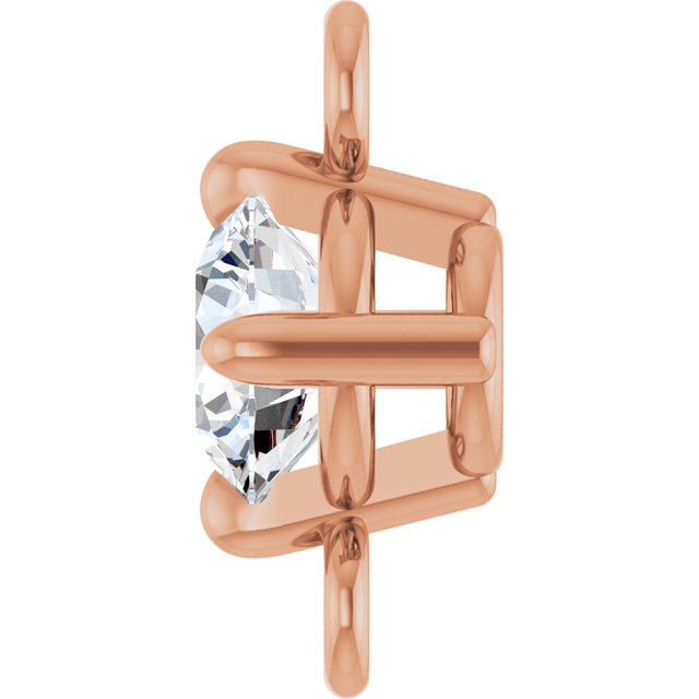 1/6 CT Lab-Grown Diamond Link, 4.6 mm x 7.7