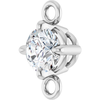 1/6 CT Lab-Grown Diamond Link, 4.6 mm x 7.7