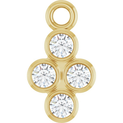 1/8 CTW Lab-Grown Diamond Dangle