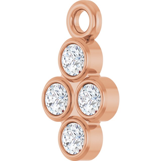 1/8 CTW Lab-Grown Diamond Dangle