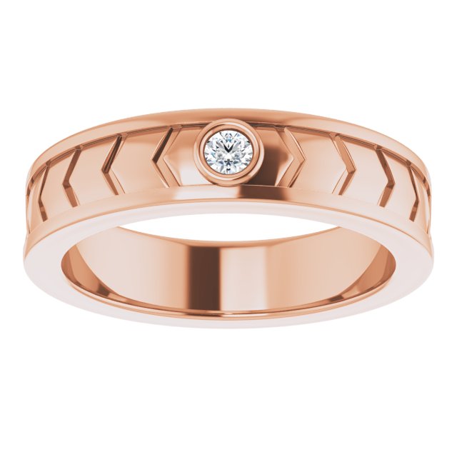 .08 CTW Natural Diamond Design Band