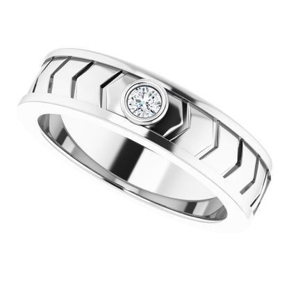 1/10 CTW Natural Diamond Design Band