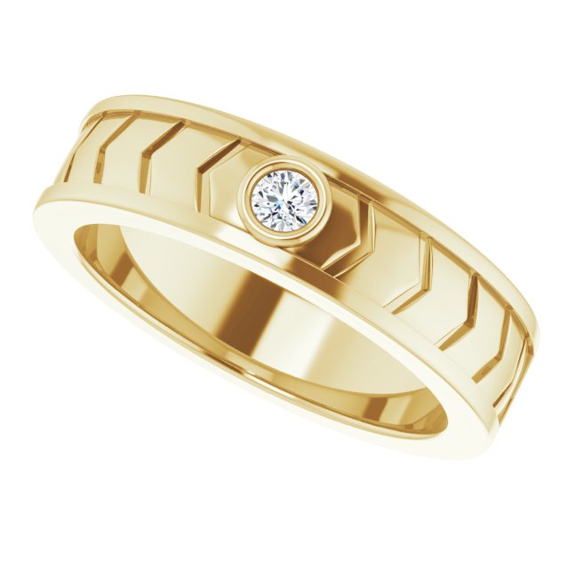 1/10 CTW Natural Diamond Design Band