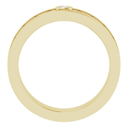 .08 CTW Natural Diamond Design Band