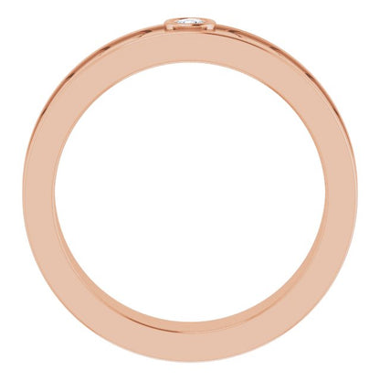 .08 CTW Natural Diamond Design Band