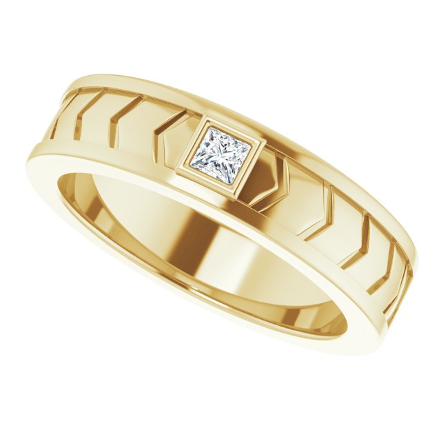 1/8 CTW Natural Diamond Design Band