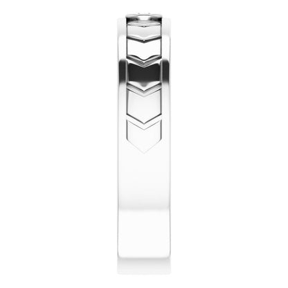 .06 CTW Natural Diamond Design Band