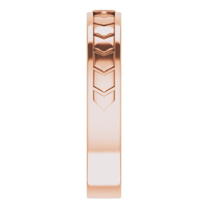 .03 CTW Natural Diamond Design Band