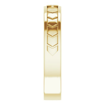 .03 CTW Natural Diamond Design Band