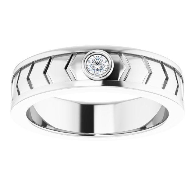 1/10 CTW Natural Diamond Design Band