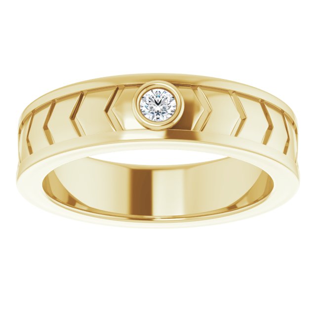 1/10 CTW Natural Diamond Design Band