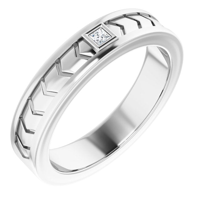 .05 CTW Natrual Diamond Design Band
