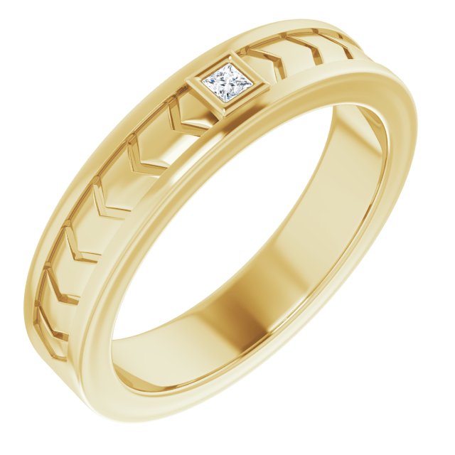 .05 CTW Natrual Diamond Design Band