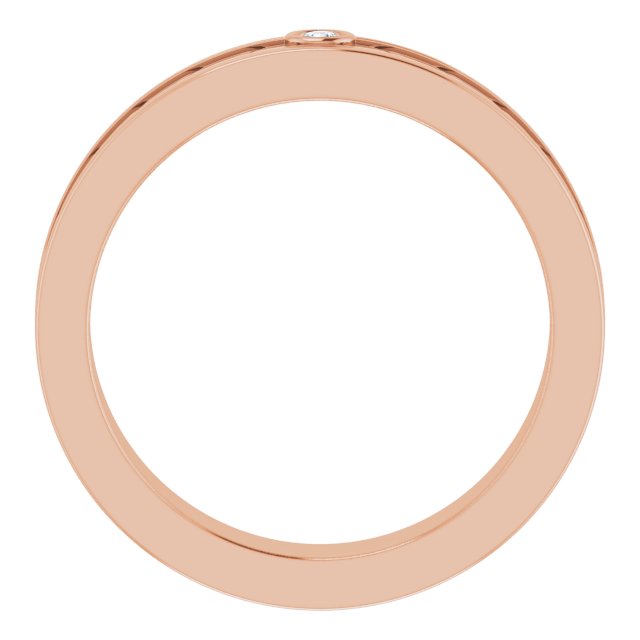 .03 CTW Natural Diamond Design Band