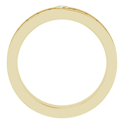 .03 CTW Natural Diamond Design Band