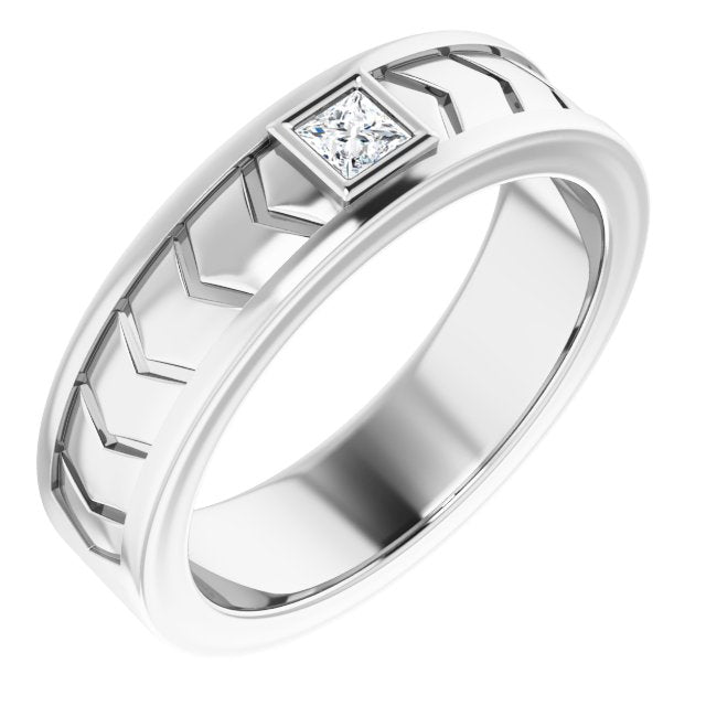 1/6 CTW Natural Diamond Design Band