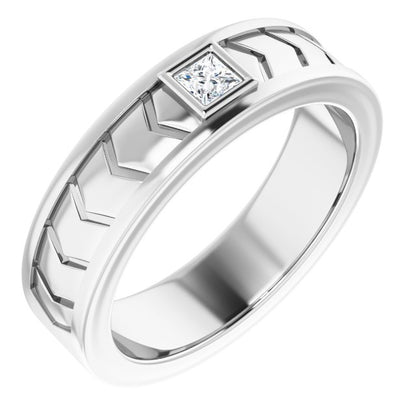 1/6 CTW Natural Diamond Design Band