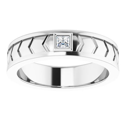 1/8 CTW Natural Diamond Design Band