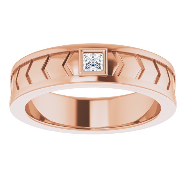 1/8 CTW Natural Diamond Design Band