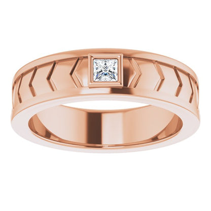 1/6 CTW Natural Diamond Design Band