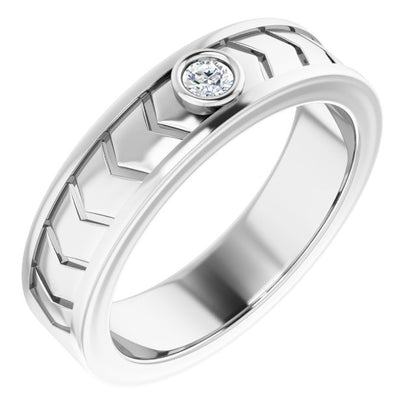 1/10 CTW Natural Diamond Design Band