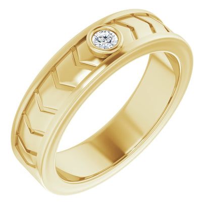 1/10 CTW Natural Diamond Design Band