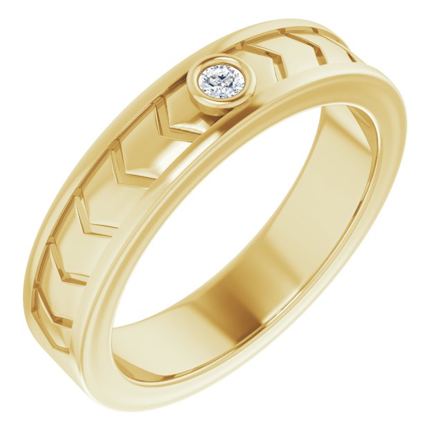 .06 CTW Natural Diamond Design Band