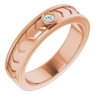 .06 CTW Natural Diamond Design Band
